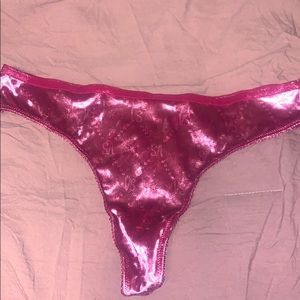 VS soft velvet thong NWT